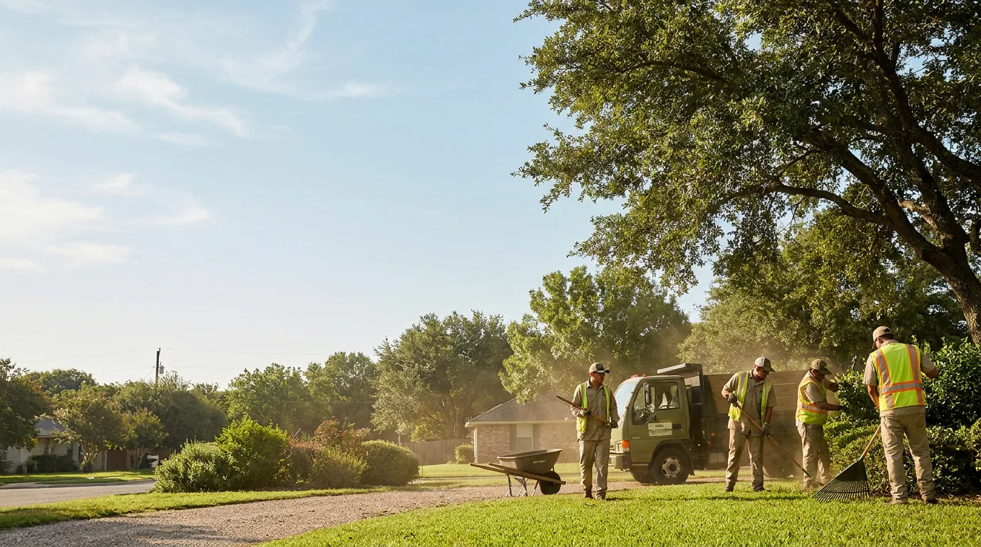 Landscaping in Saratoga, TX near me
